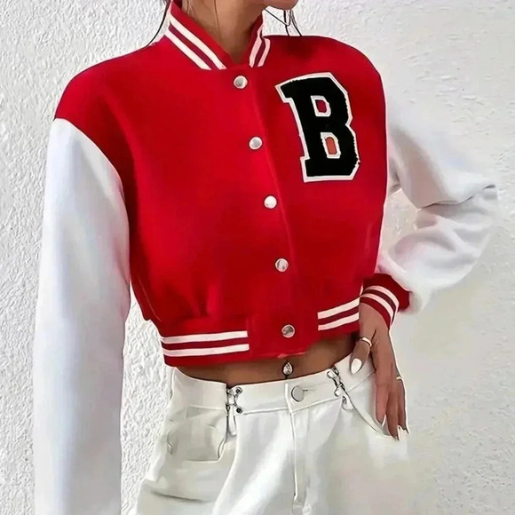 Embroidered Bomber Jacket - Picture 1 of 4